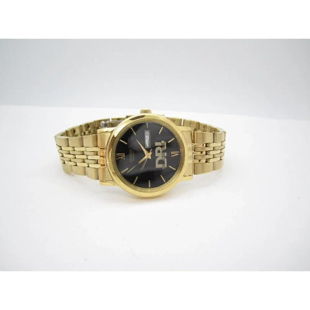 Men's Citizen Quartz 5 Bar WR DRI Employee Analog 37mm Causal Round Watch (F927)